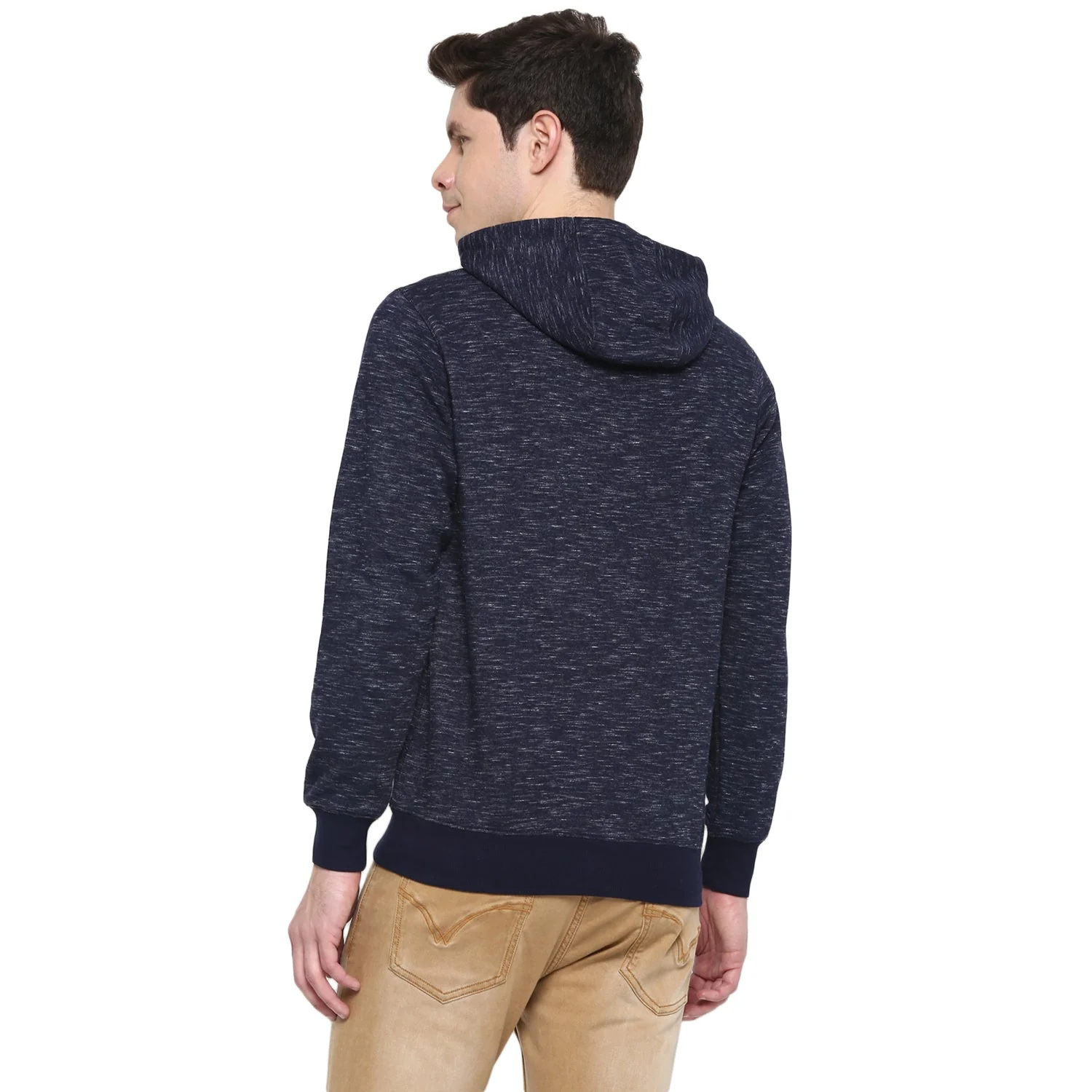 Red Chief Blue Texture Sweatshirt for Men O8310007 002 - Image 4