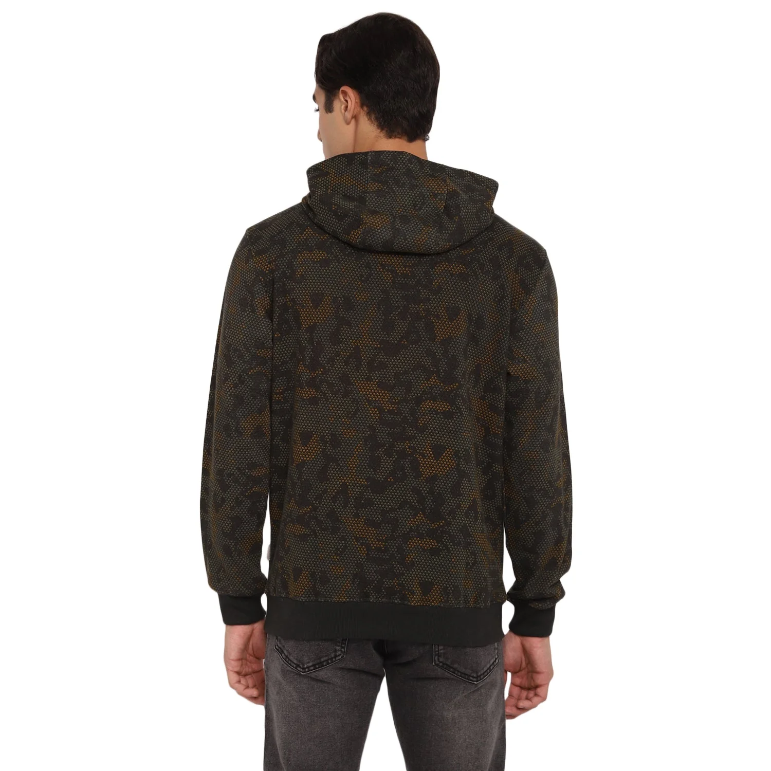 Red Chief Olive Solid Sweatshirt for Men O8310021 124 - Image 4
