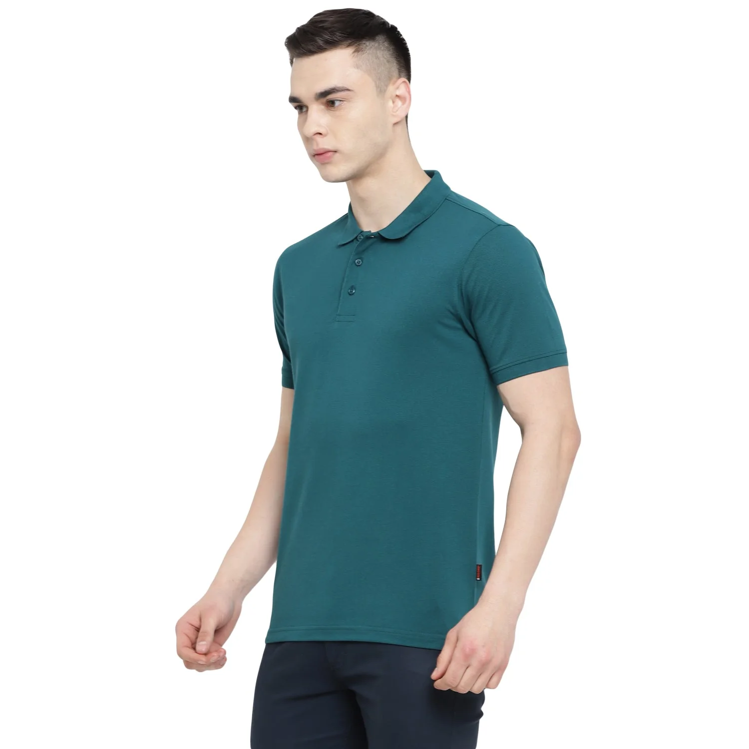 Red Chief Dark Green T-Shirt for Men O-8220051 140 - Image 5