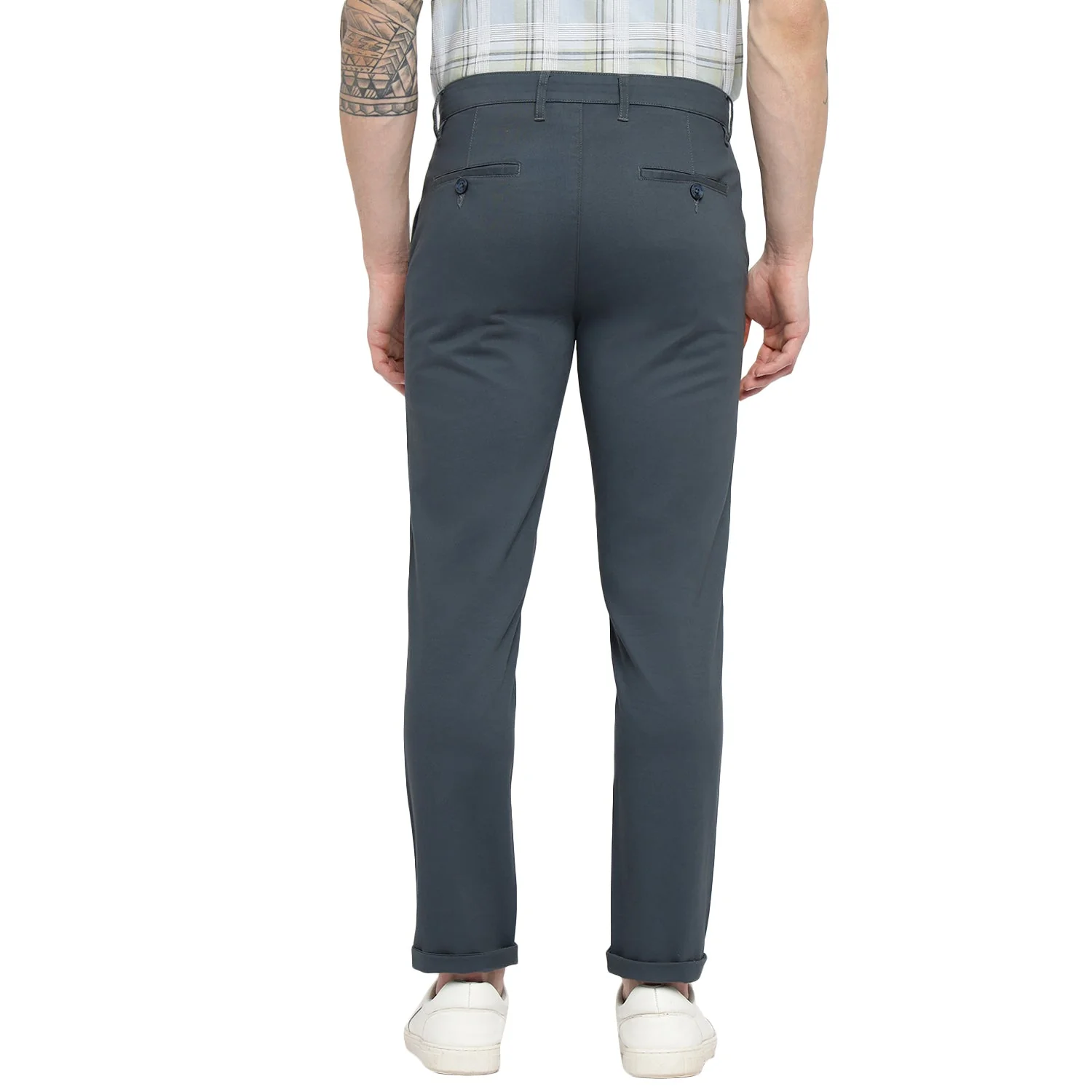 Red Chief Navy Trouser for Men OT8560059 156 - Image 4