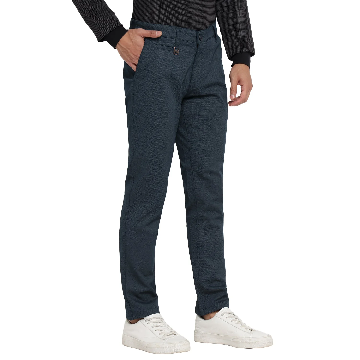 Red Chief Navy Trouser for Men T8560160 156 - Image 6