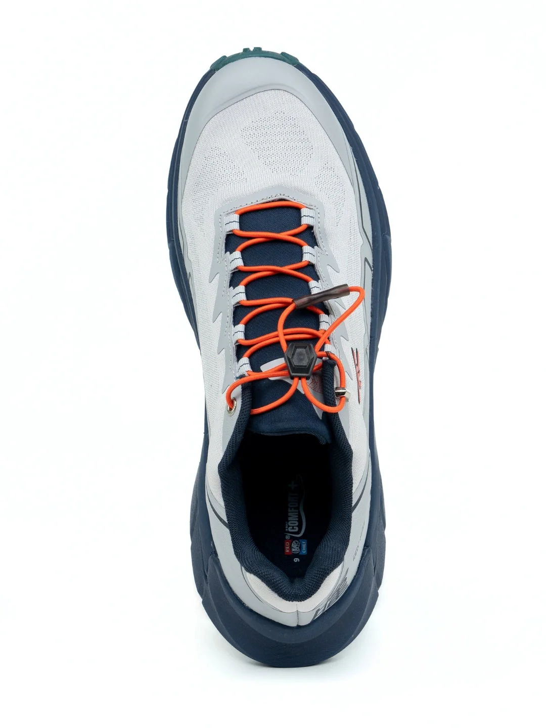 Red Chief Sports Gray/Blue Running Shoes For Men R1701 CC58 - Image 6