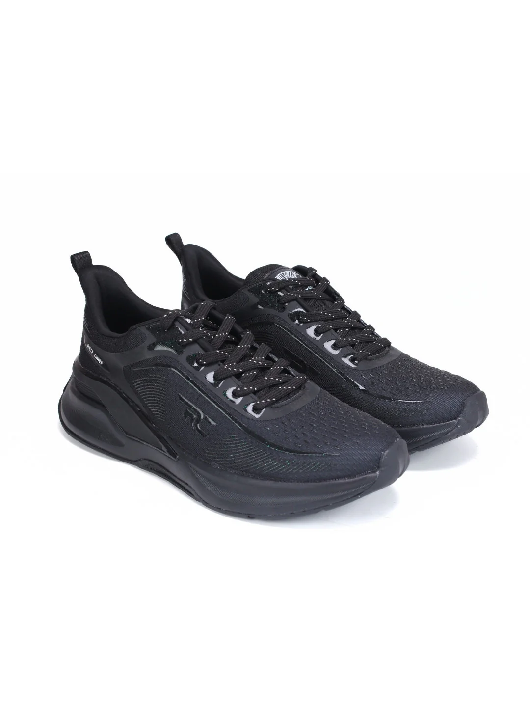 Red Chief Sports Black Running Shoes For Men R1705 001 - Image 5