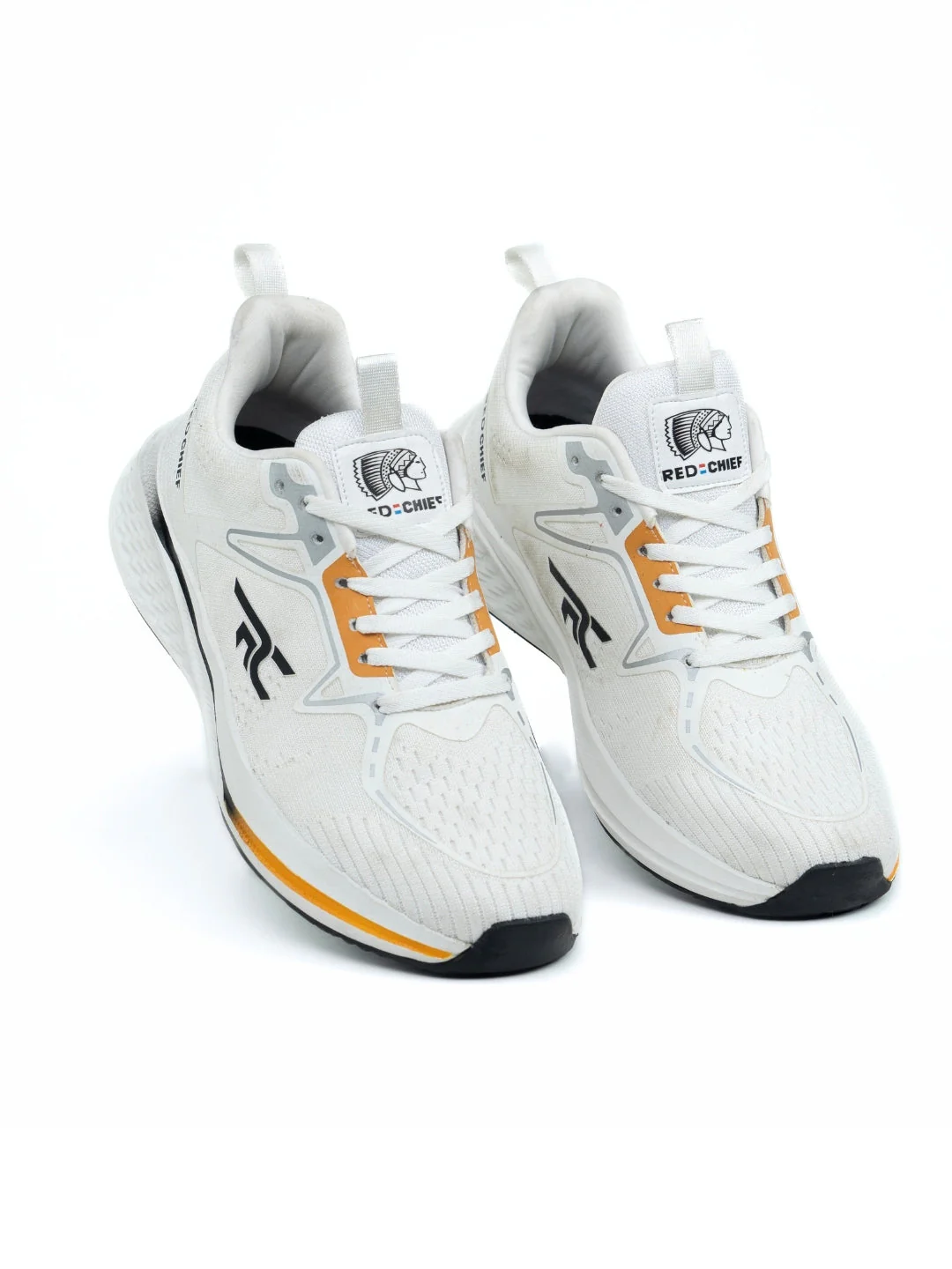 Red Chief Sports Off White Running Shoes For Men R1707 151 - Image 4