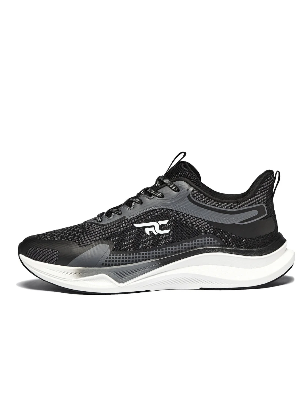 Red Chief Sports Black Running Shoes For Men R1709 001 - Image 4