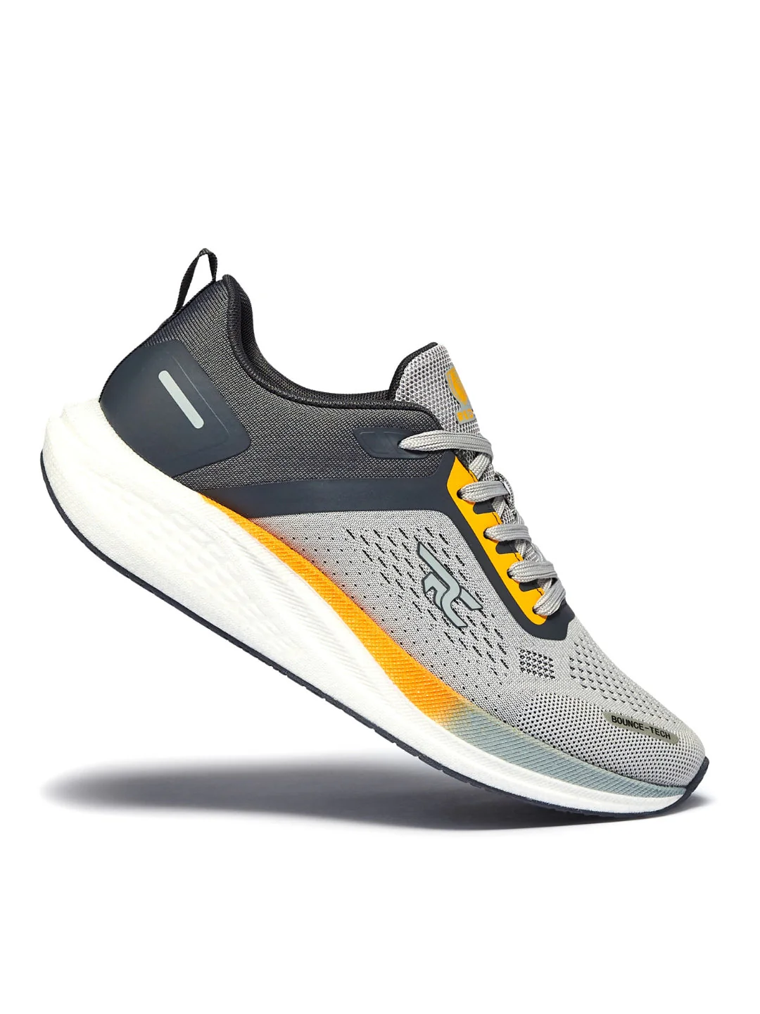Red Chief Sports Gray-Gray Running Shoes For Men R1710 F029 - Image 5