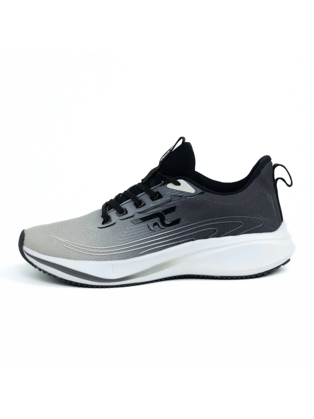 Red Chief Sports Gray-White Running Shoes For Men R1717 F030 - Image 3