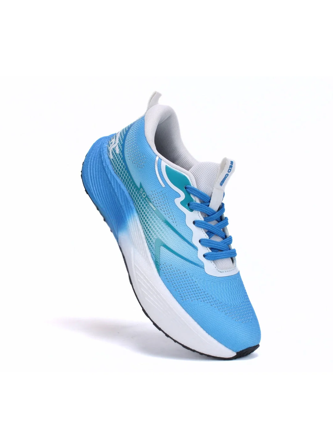 Red Chief Sports Blue-White Running Shoes For Men R1718 F026 - Image 4