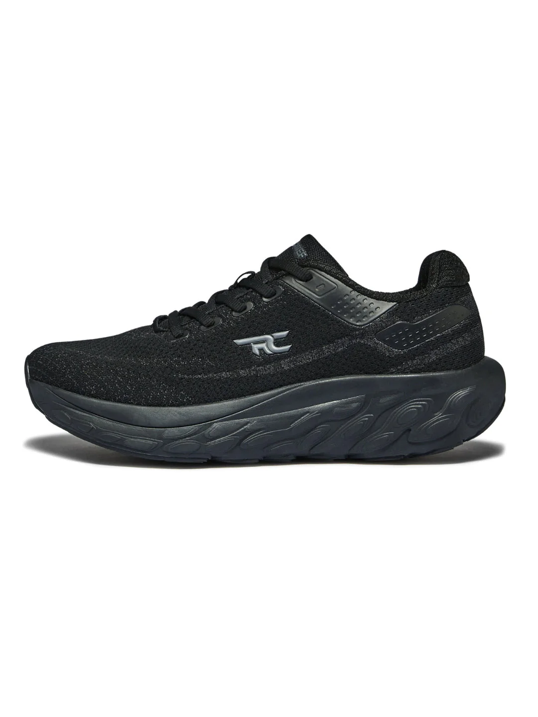 Red Chief Sports Black Running Shoes For Men R1719 001 - Image 4