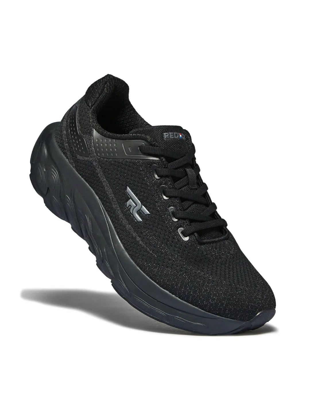 Red Chief Sports Black Running Shoes For Men R1719 001 - Image 5