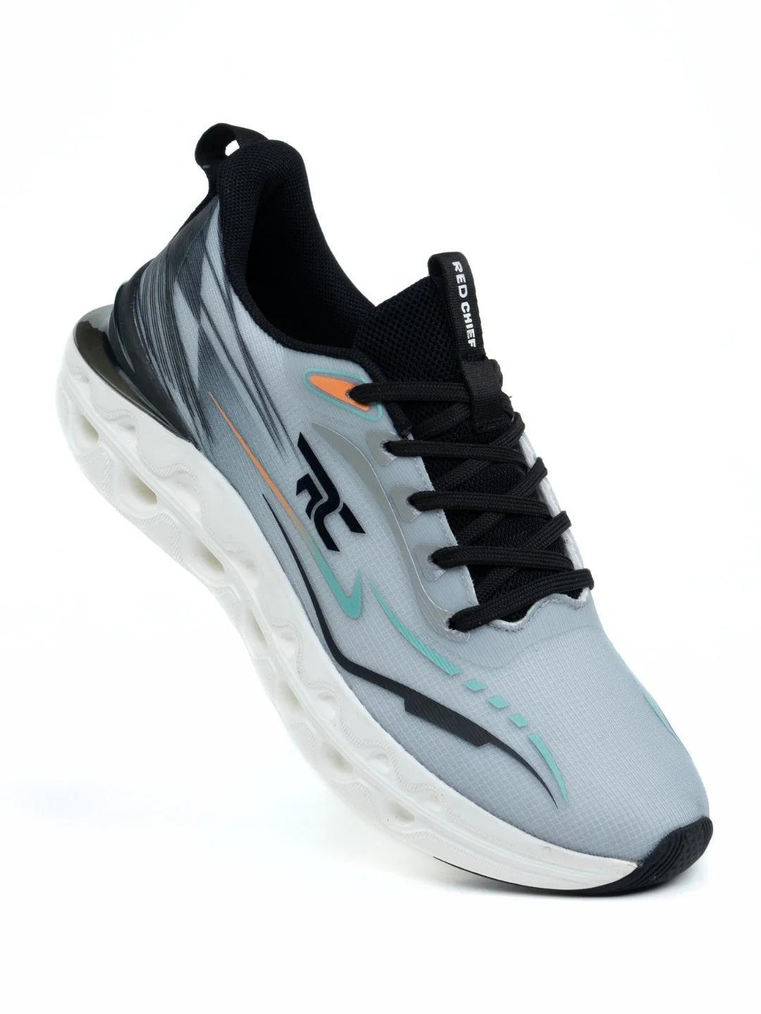 Red Chief Sports Blue-White Running Shoes For Men R1721 F028 - Image 4