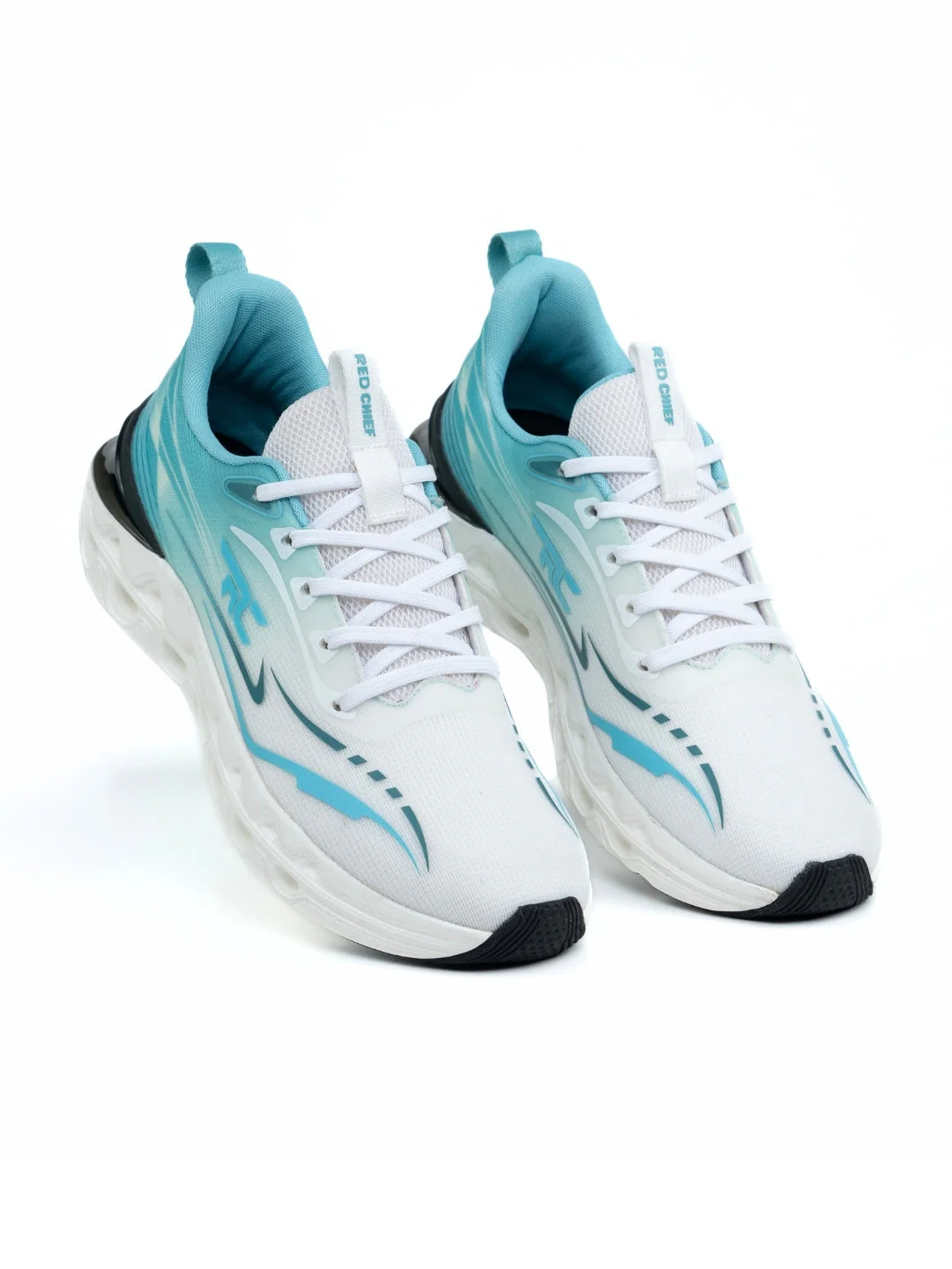 Red Chief Sports Green-White Running Shoes For Men R1721 F042A - Image 7