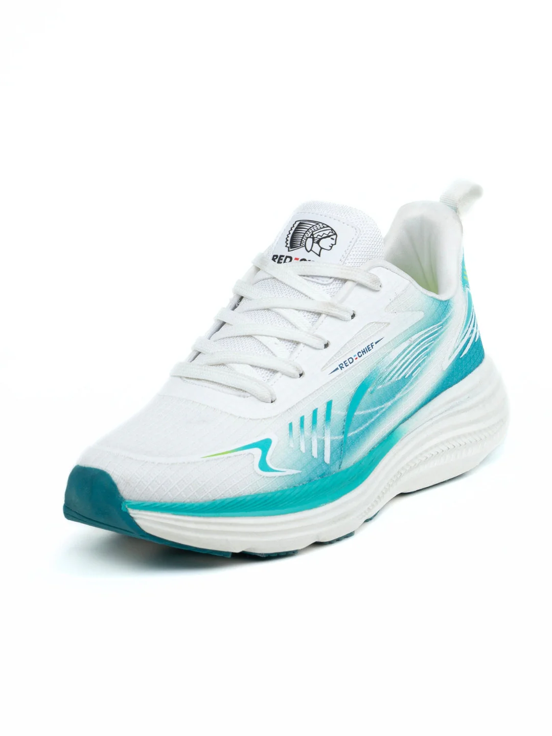 Red Chief Sports Cosmo Green Running Shoes For Men R1727 CC89 - Image 5