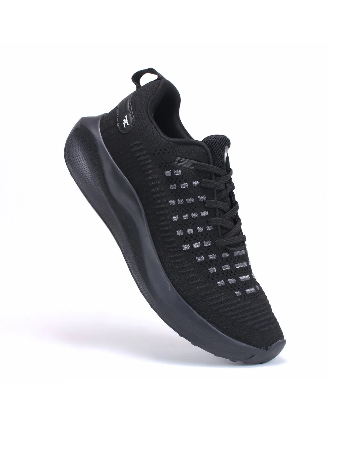 Red Chief Sports Black Running Shoes For Men R1728 001 - Image 4