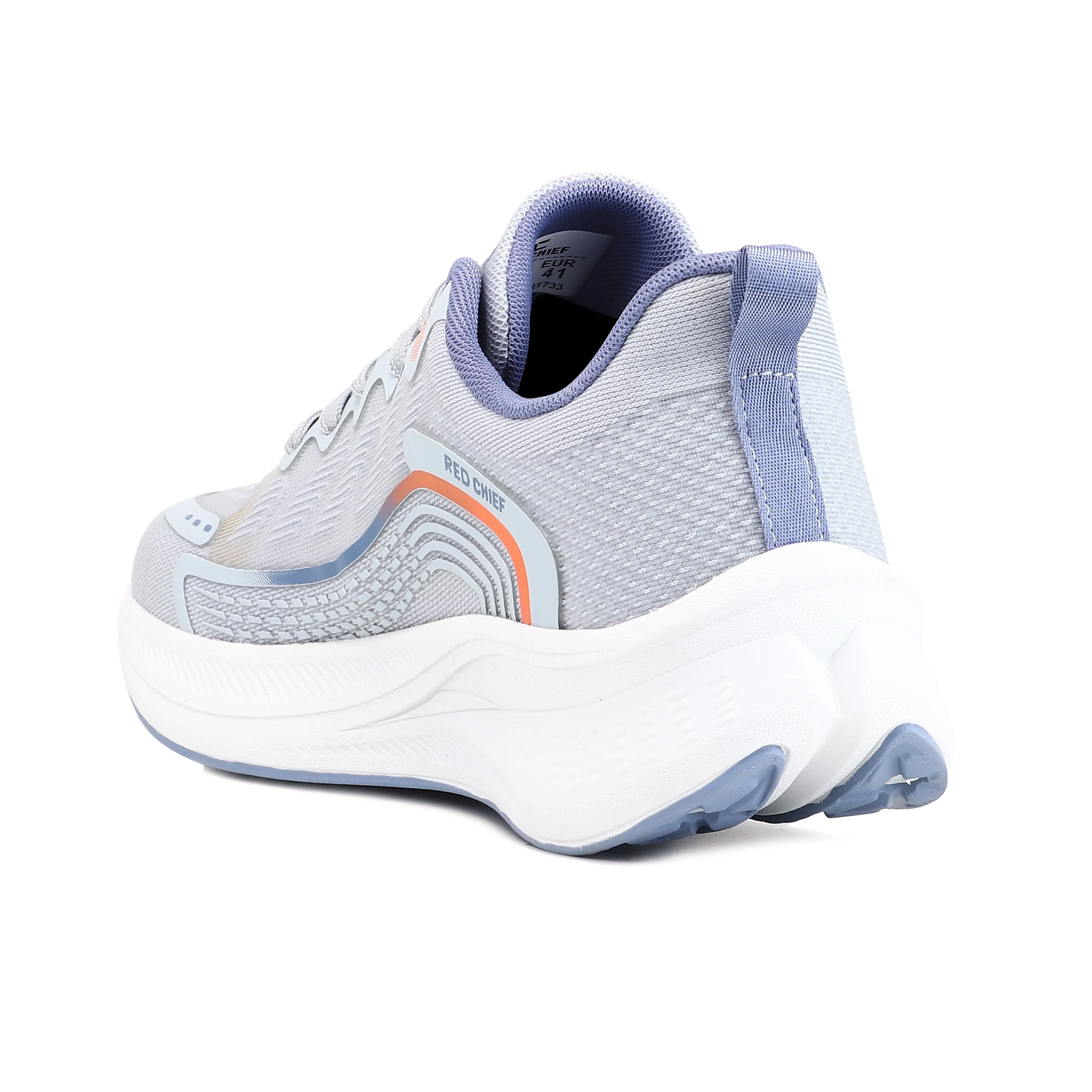 Red Chief Sports Light Gray Running Shoes for Men R1733 012 - Image 5
