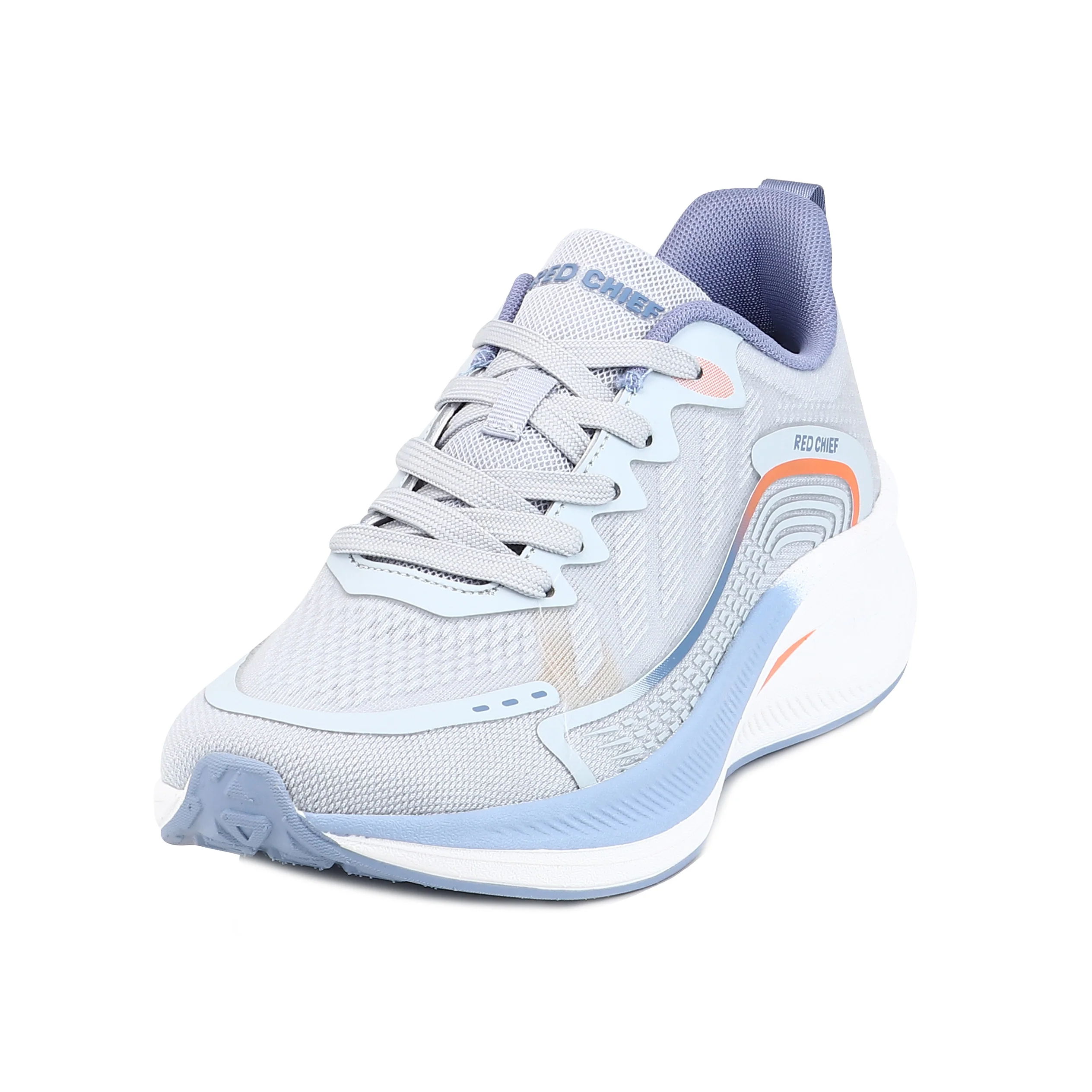 Red Chief Sports Light Gray Running Shoes for Men R1733 012 - Image 8