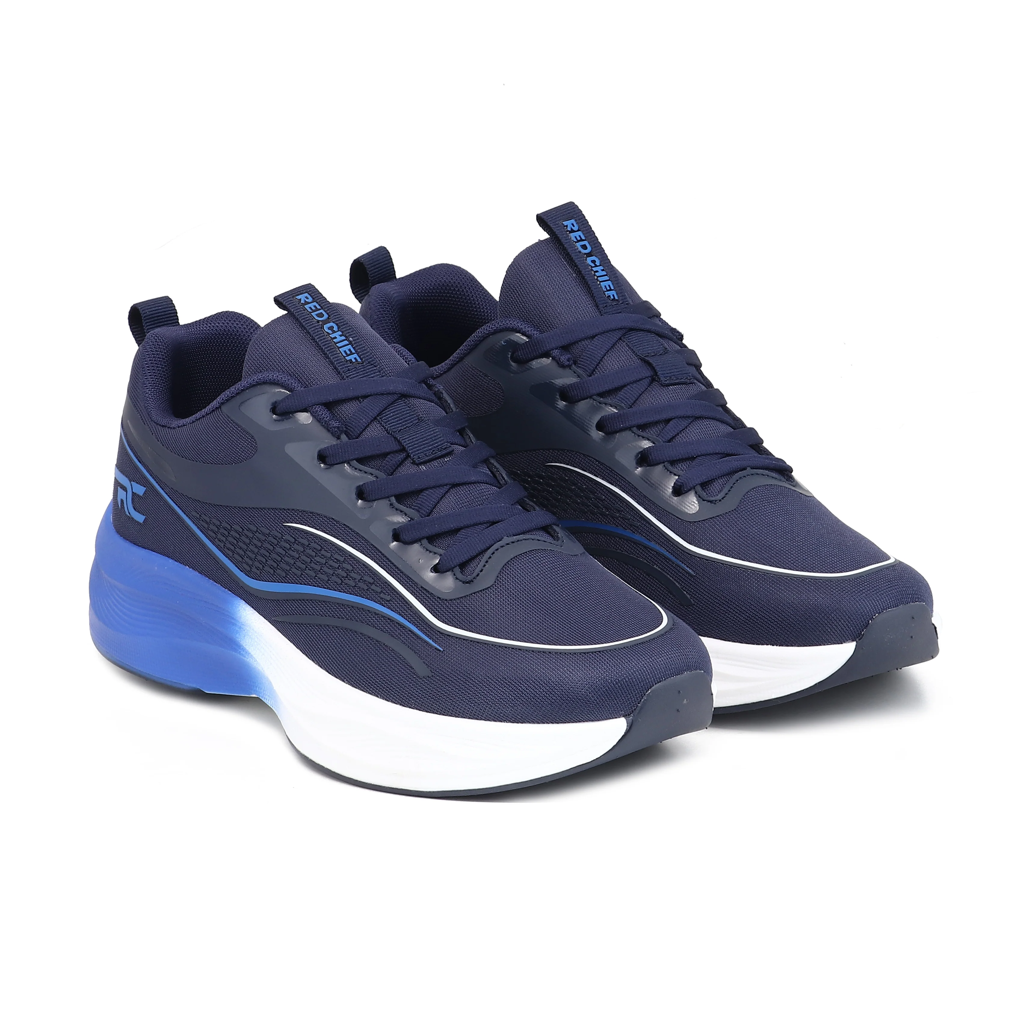 Red Chief  Sports Blue Running Shoes for Men R1734 C1246 - Image 4