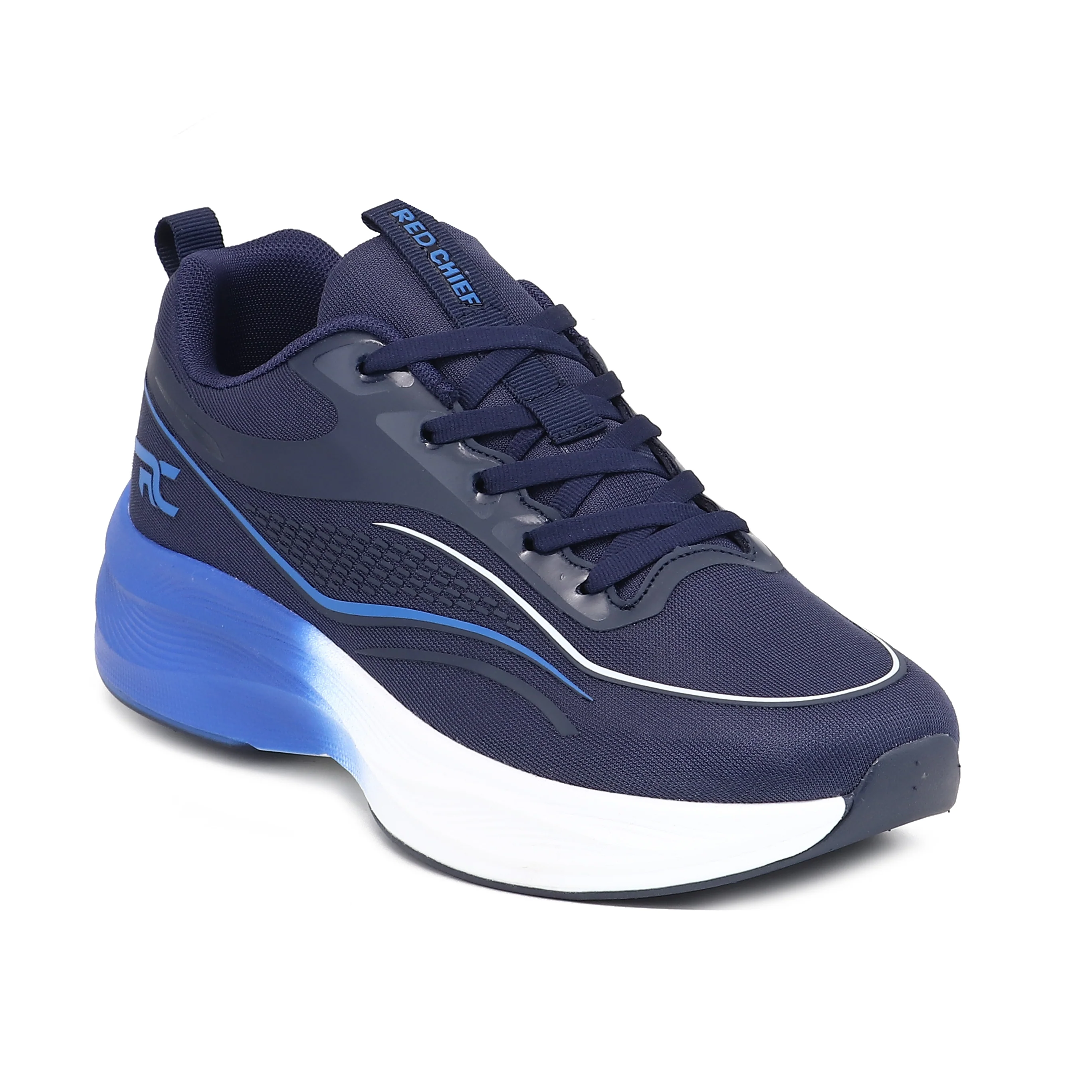 Red Chief  Sports Blue Running Shoes for Men R1734 C1246 - Image 7