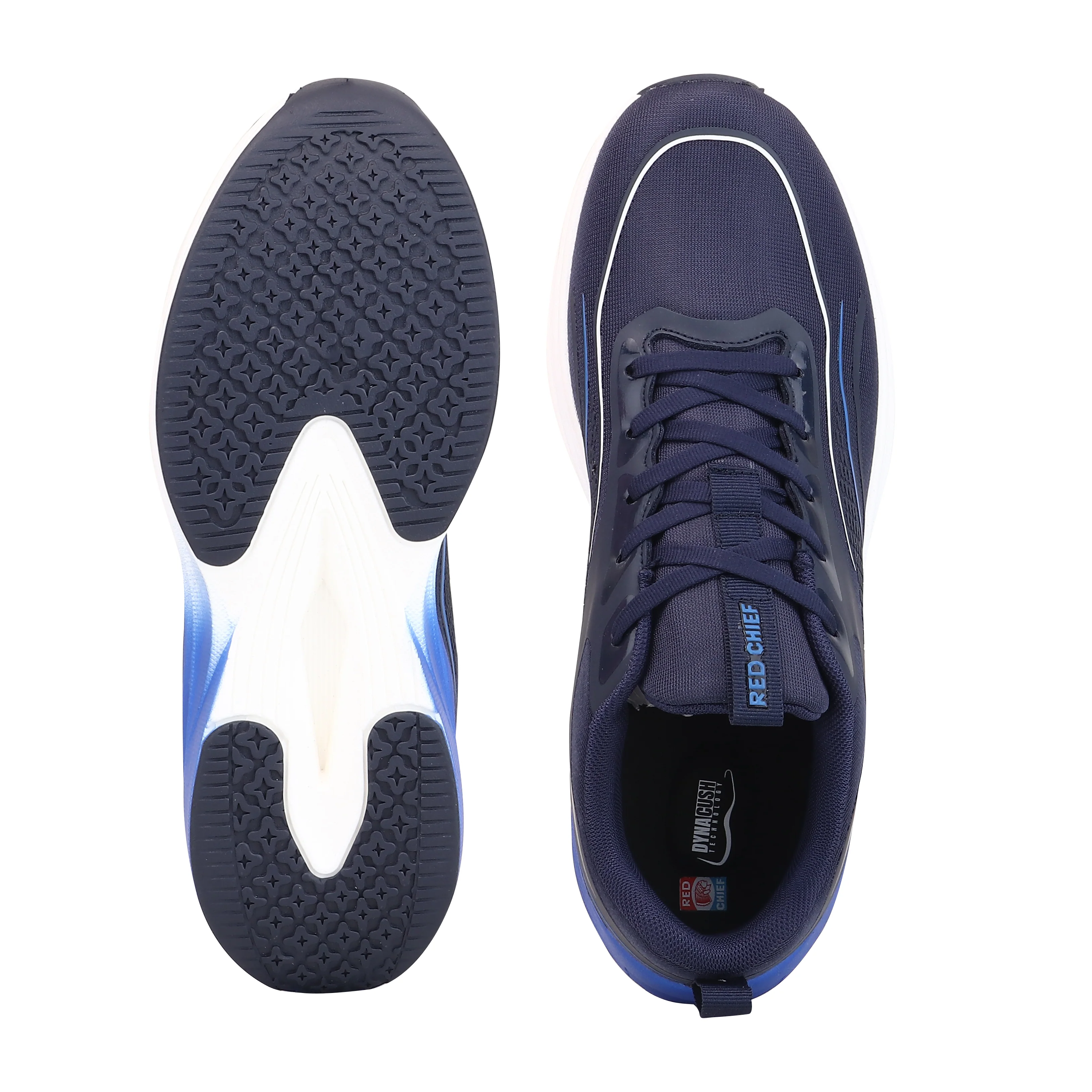 Red Chief  Sports Blue Running Shoes for Men R1734 C1246 - Image 9