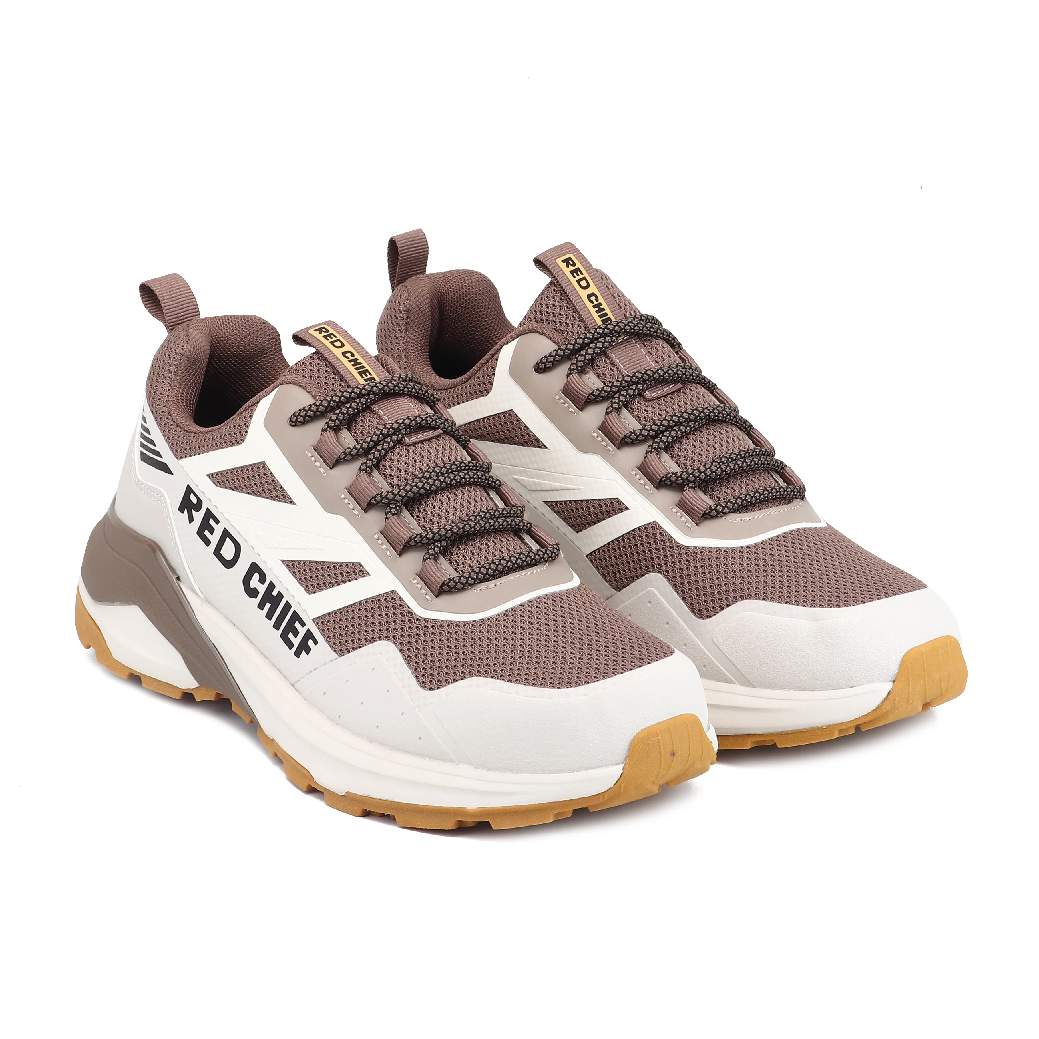 Red Chief Sports Olive-Beige Running Shoes for Men R1736 CC93 - Image 4
