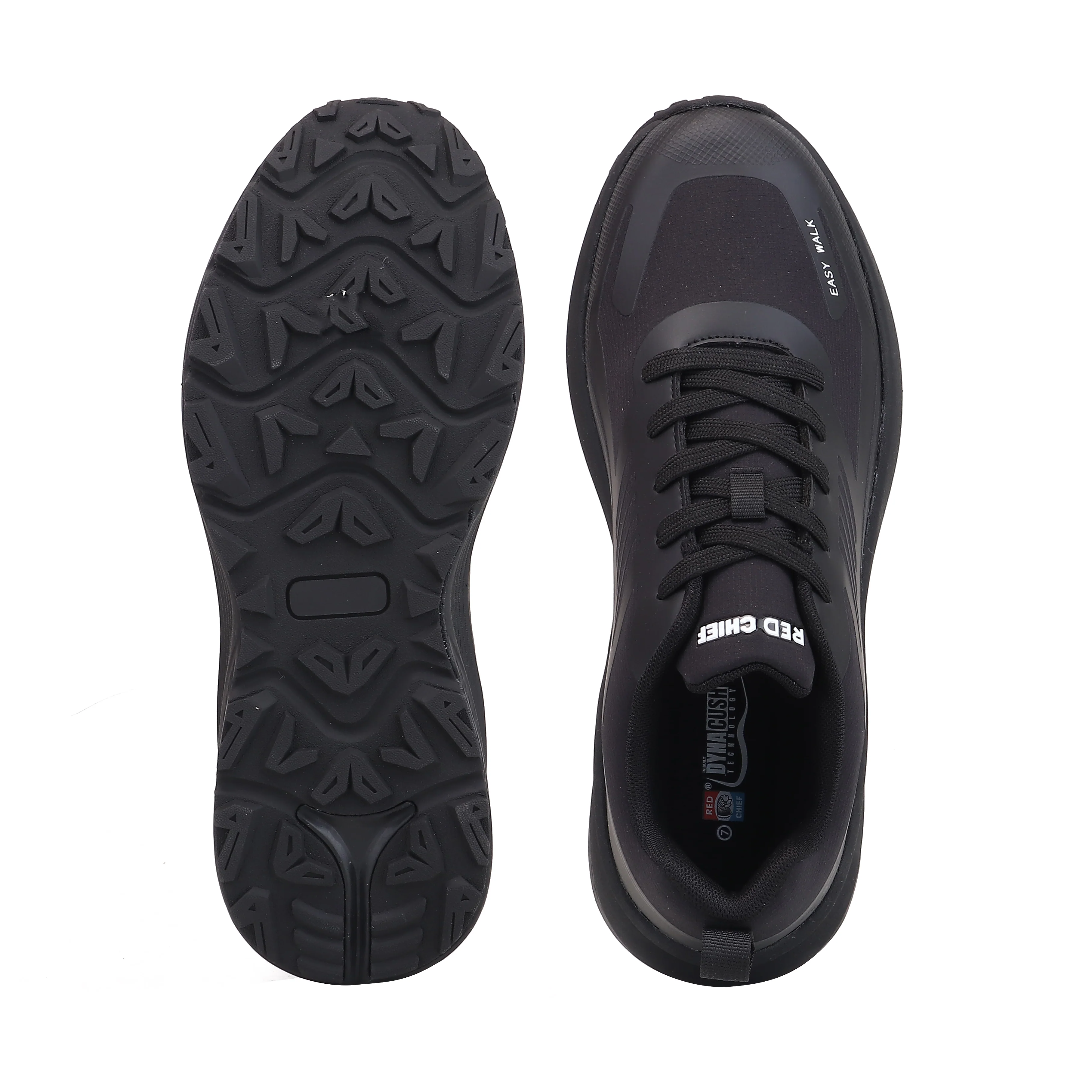 Red Chief Sports Black Running Shoes for Men R1739 001 - Image 9