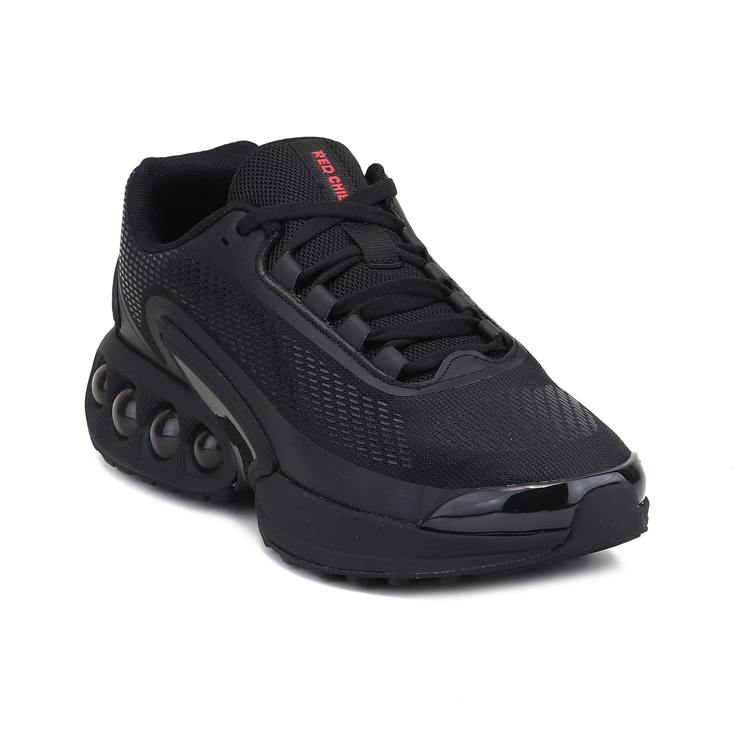 Red Chief Sports Black Running Shoes for Men R1741 001 - Image 7
