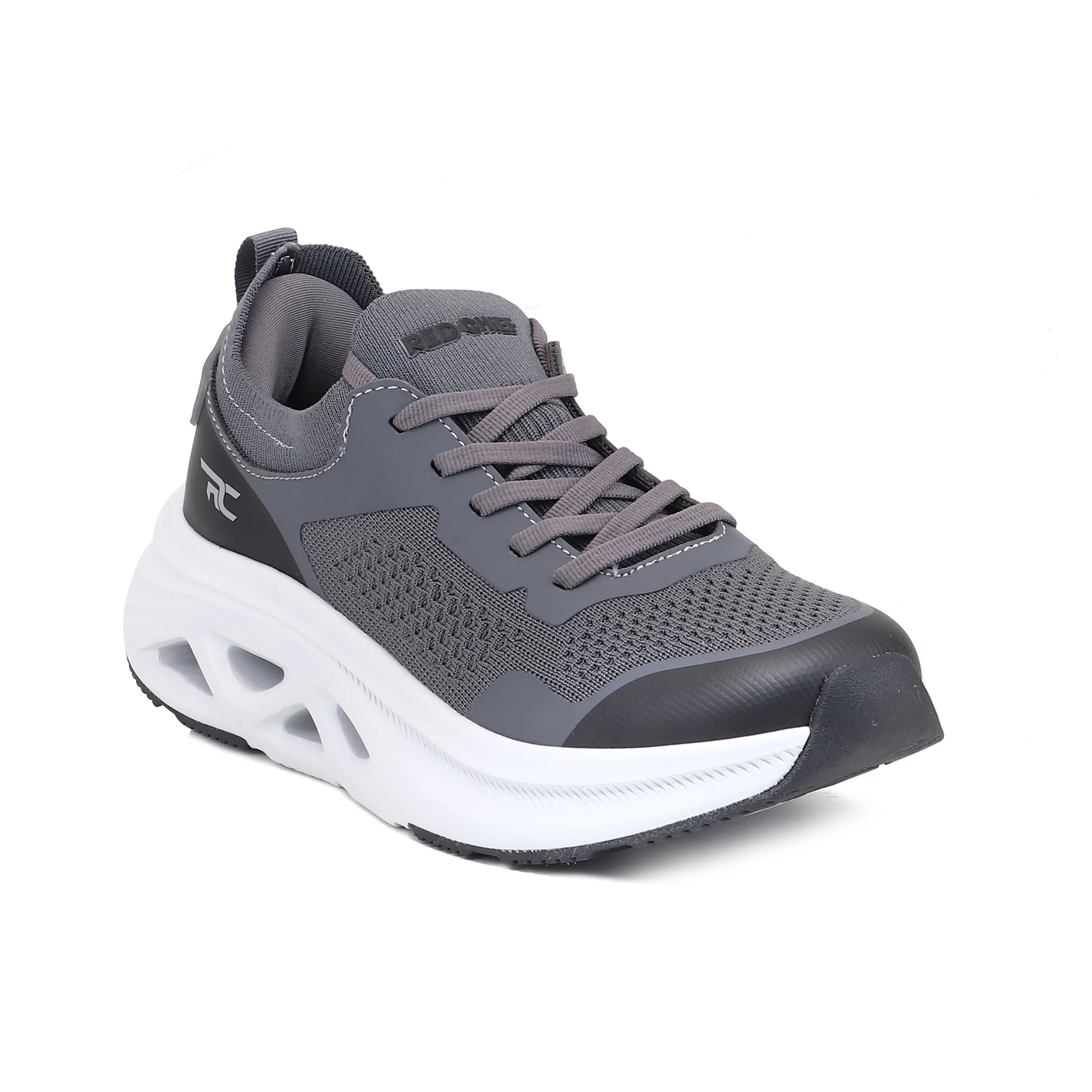 Red Chief Sports Gray Blk Running Shoes for Men R1742 1334 - Image 7