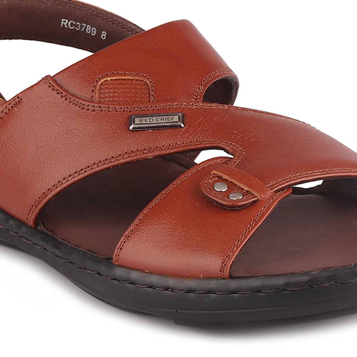 Red Chief Tan Sandal for Men RC3789 006 - Image 7