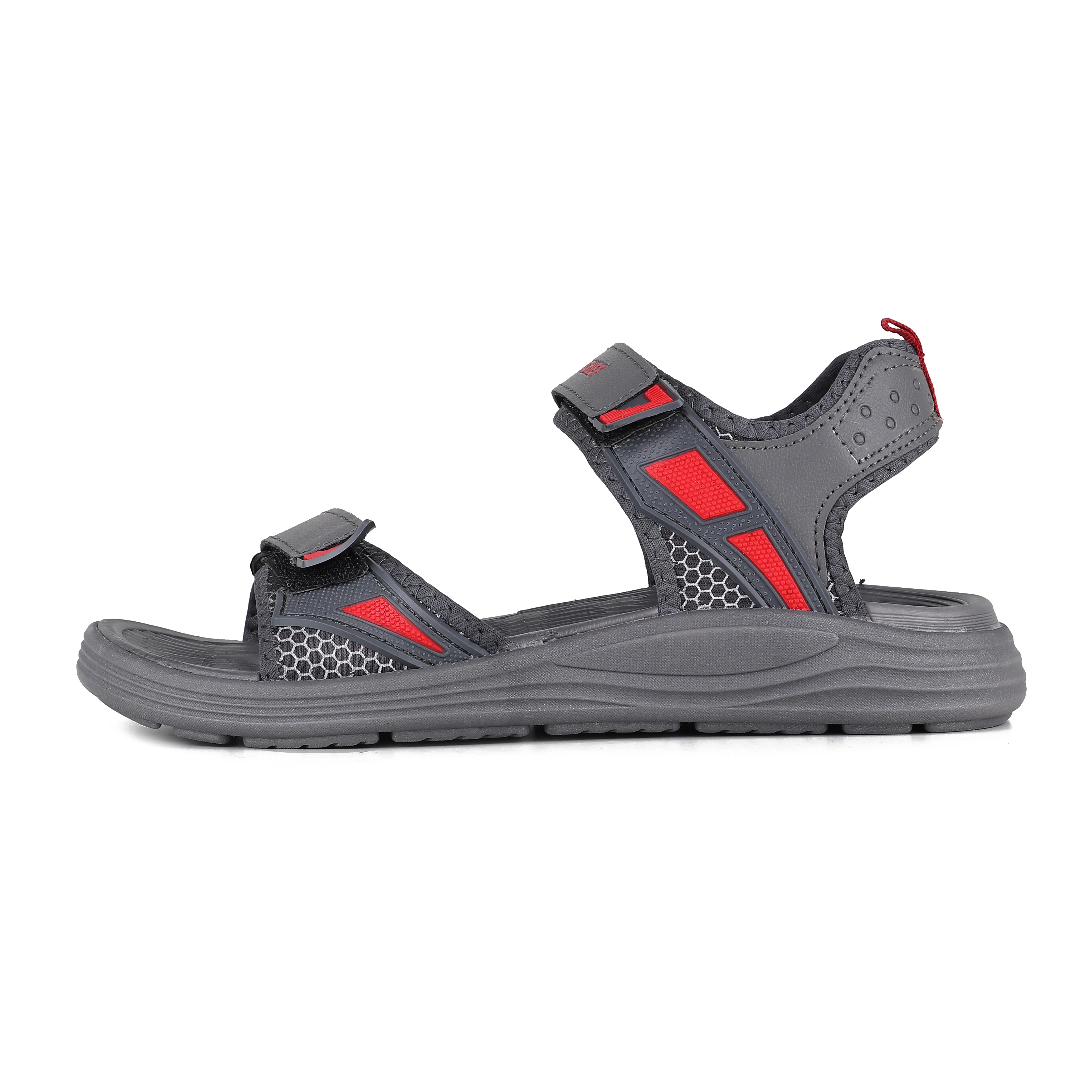 Red Chief Grey Sandal for Men SM802 174 - Image 3