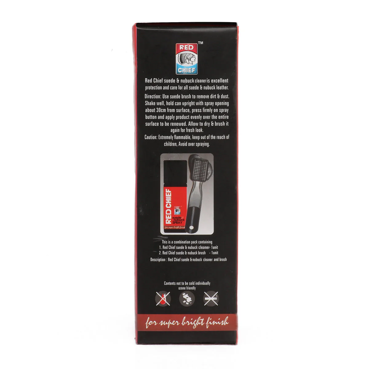 Red Chief Natural Shoe Cleaner for Men A60011 204A - Image 4