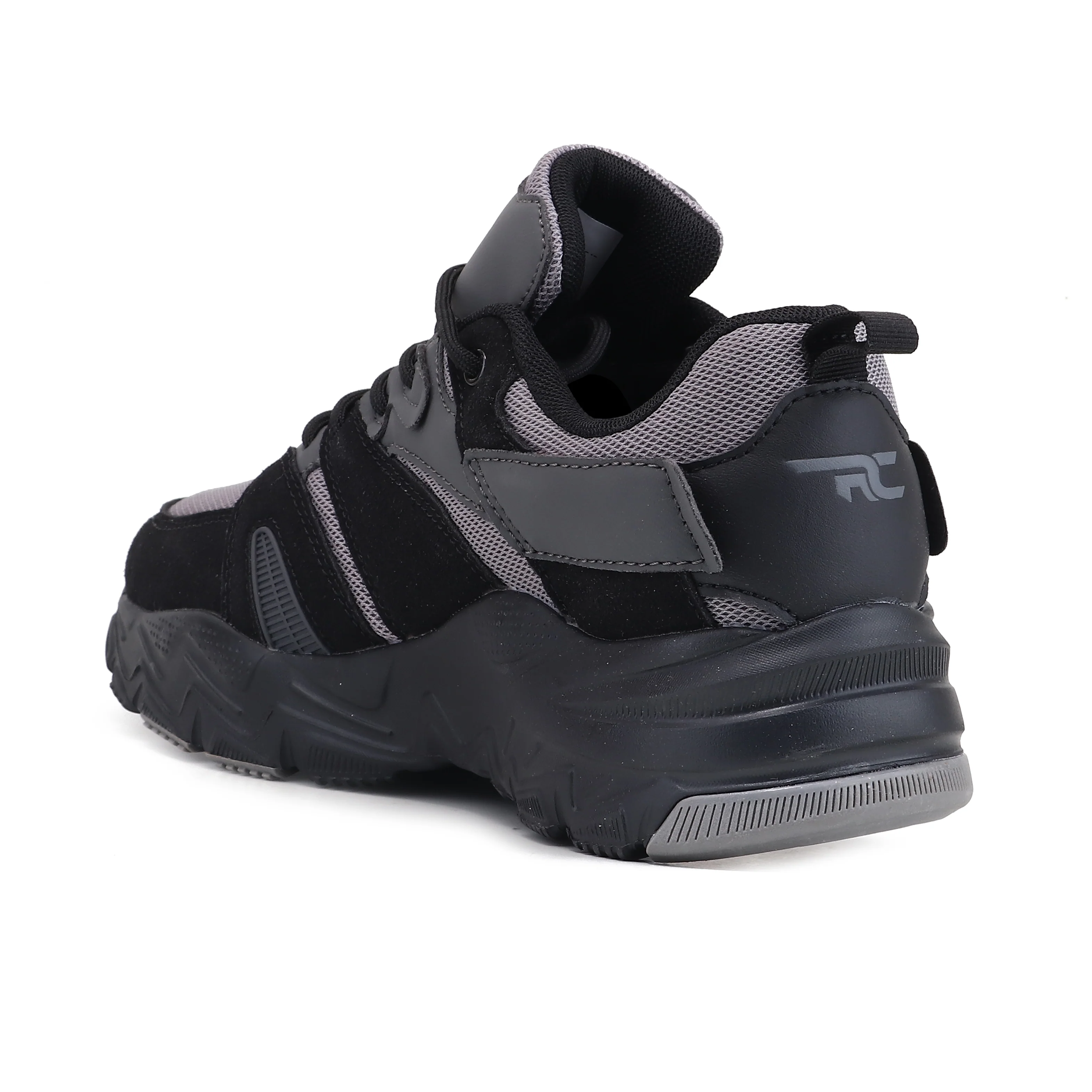 Red Chief Sports Black-Grey Sneaker for Men C6016 F020 - Image 5