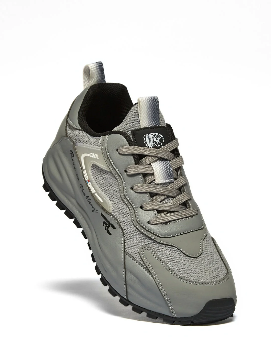 Red Chief Sports Dark Gray Casual Sneakers shoes For Man  C6005 F031 - Image 5