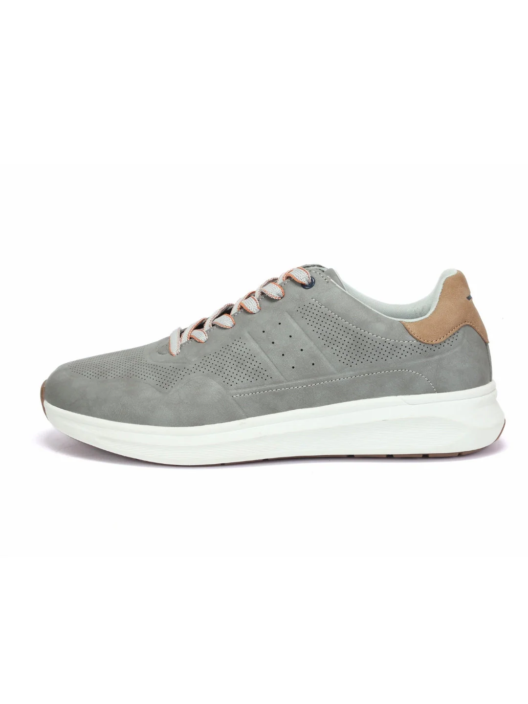 Red Chief Sports Mid Gray Casual Sneakers shoes For Man C6007 C782 - Image 3
