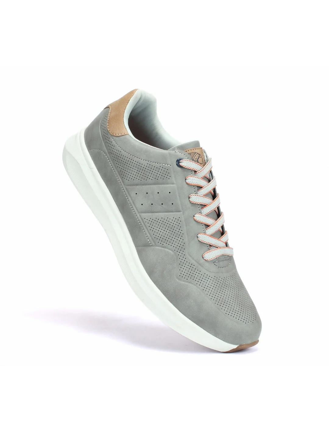 Red Chief Sports Mid Gray Casual Sneakers shoes For Man C6007 C782 - Image 4