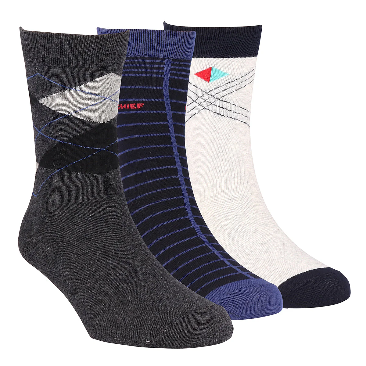 Red Chief Assorted Colour Socks for Men A20090 G0004 - Image 4