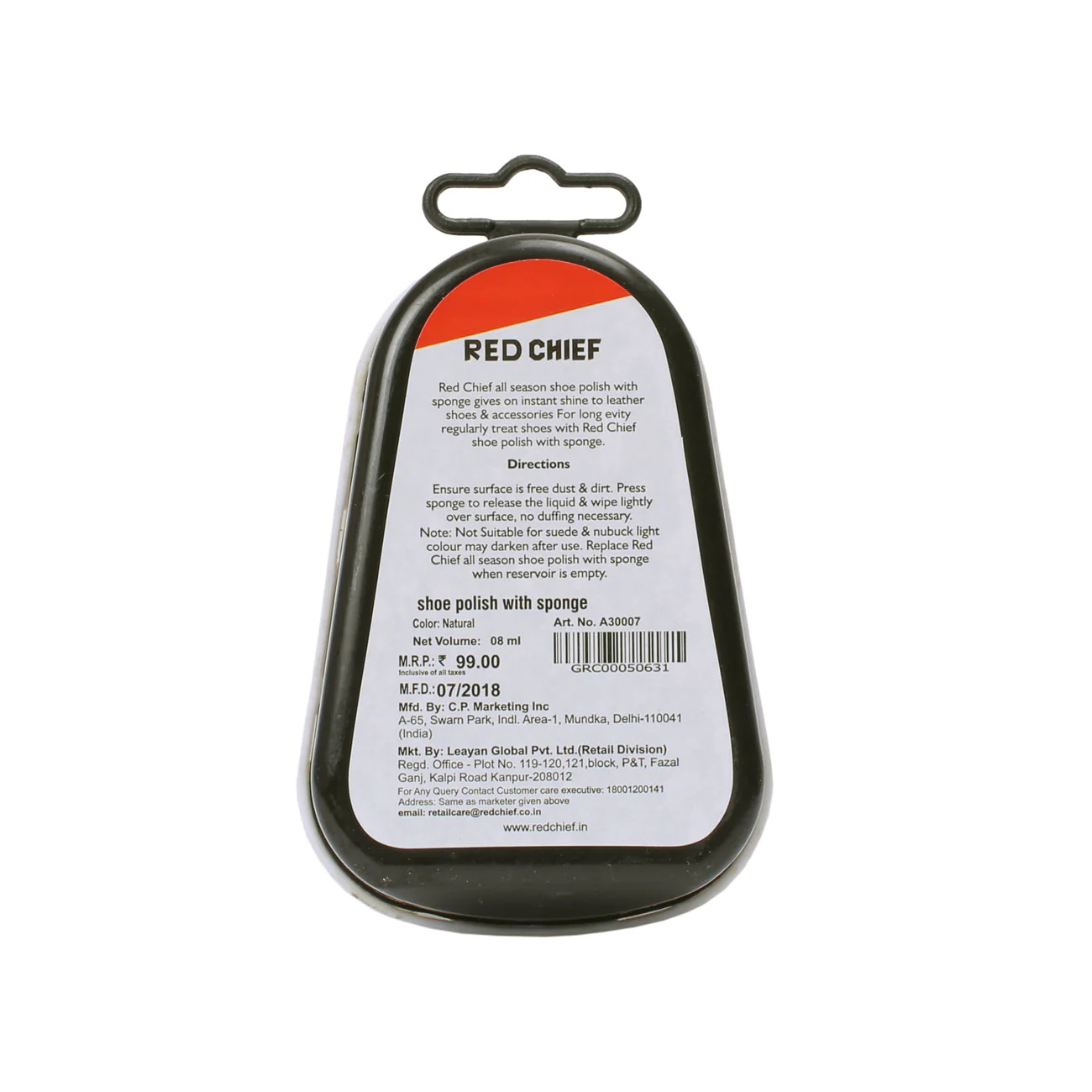 Red Chief Natural Spong for Men A30007 204A - Image 7