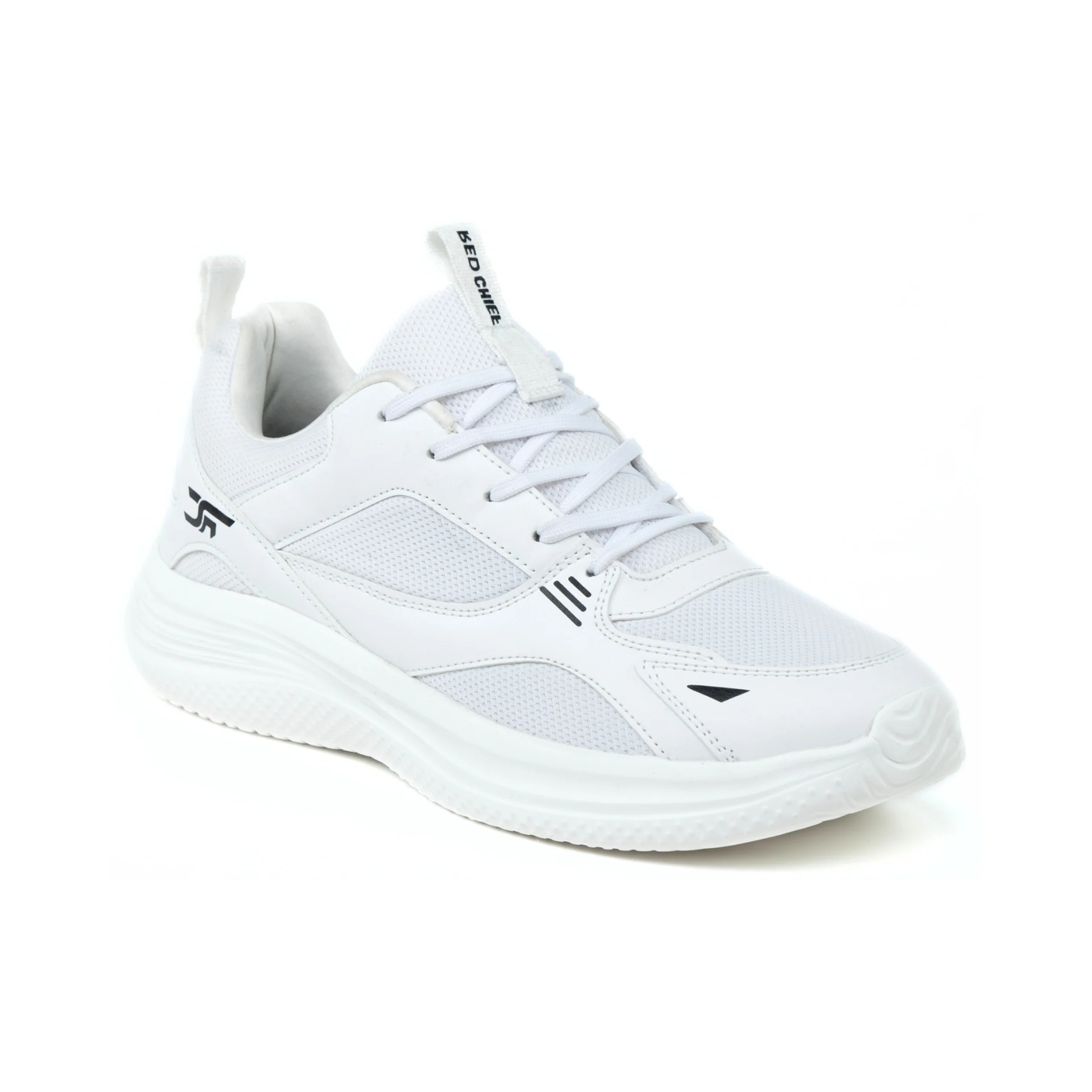 Red Chief Sports White Walking Shoes for Men W7011 057 - Image 3