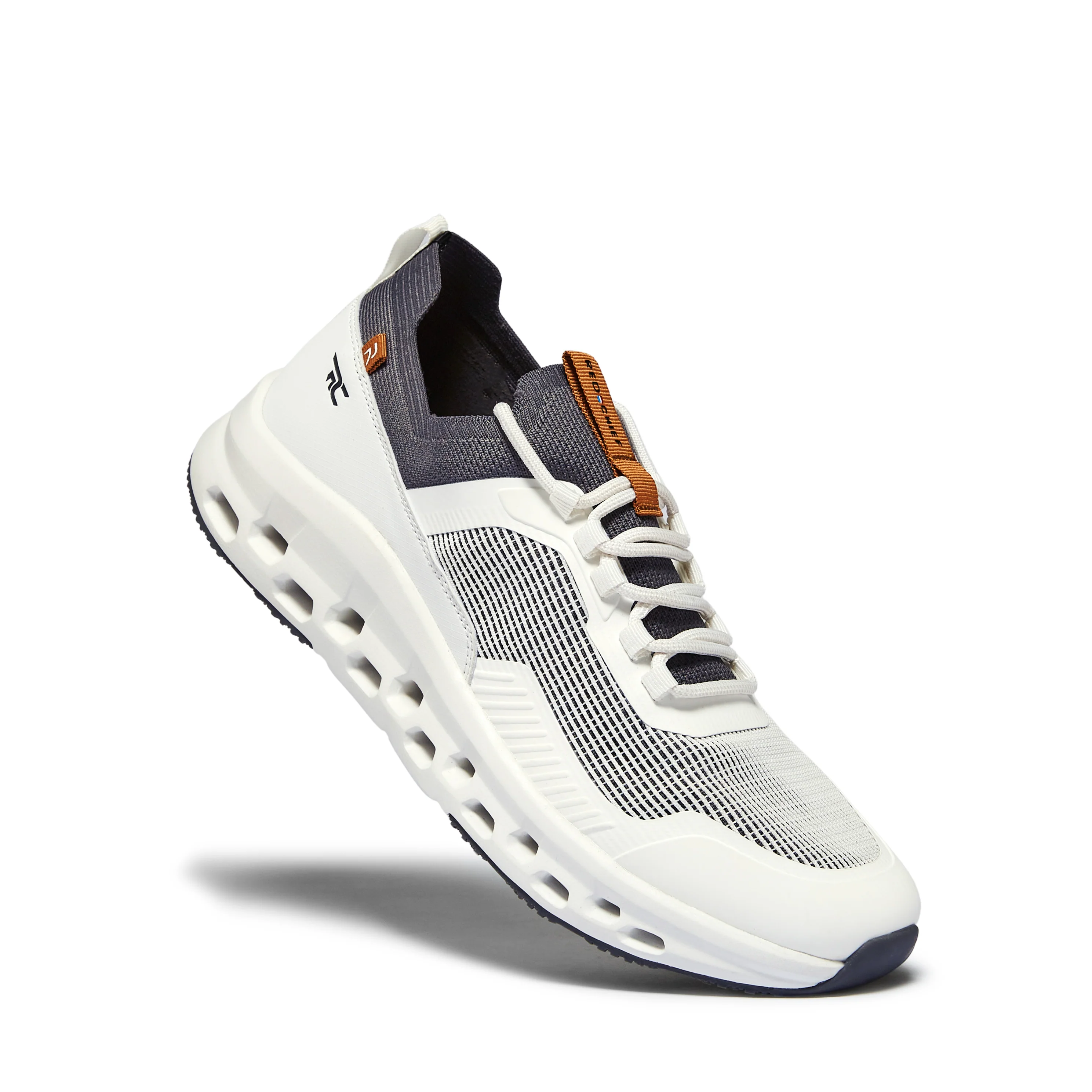 Red Chief Sports White Walking Shoes for Men W7013 057 - Image 5