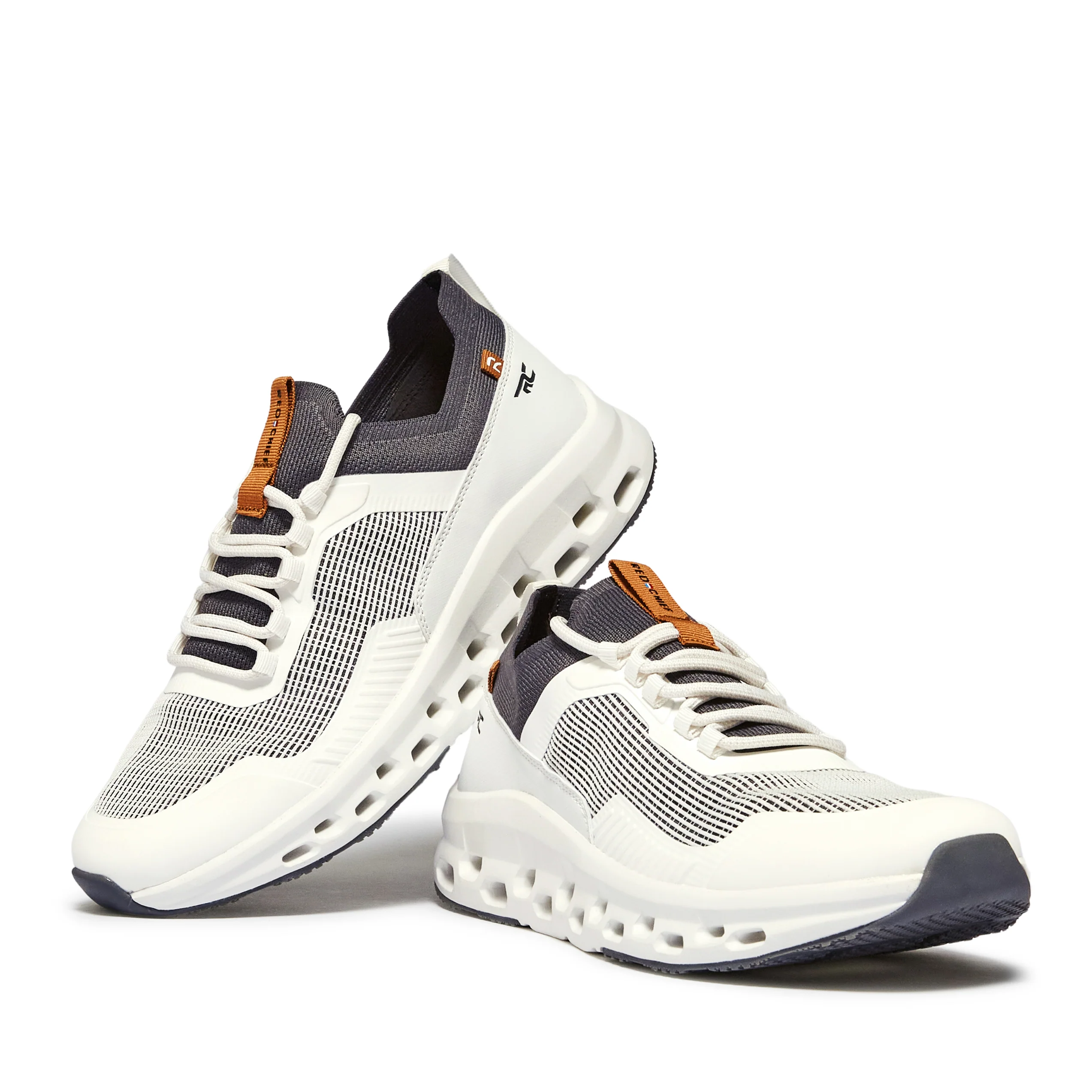 Red Chief Sports White Walking Shoes for Men W7013 057 - Image 7