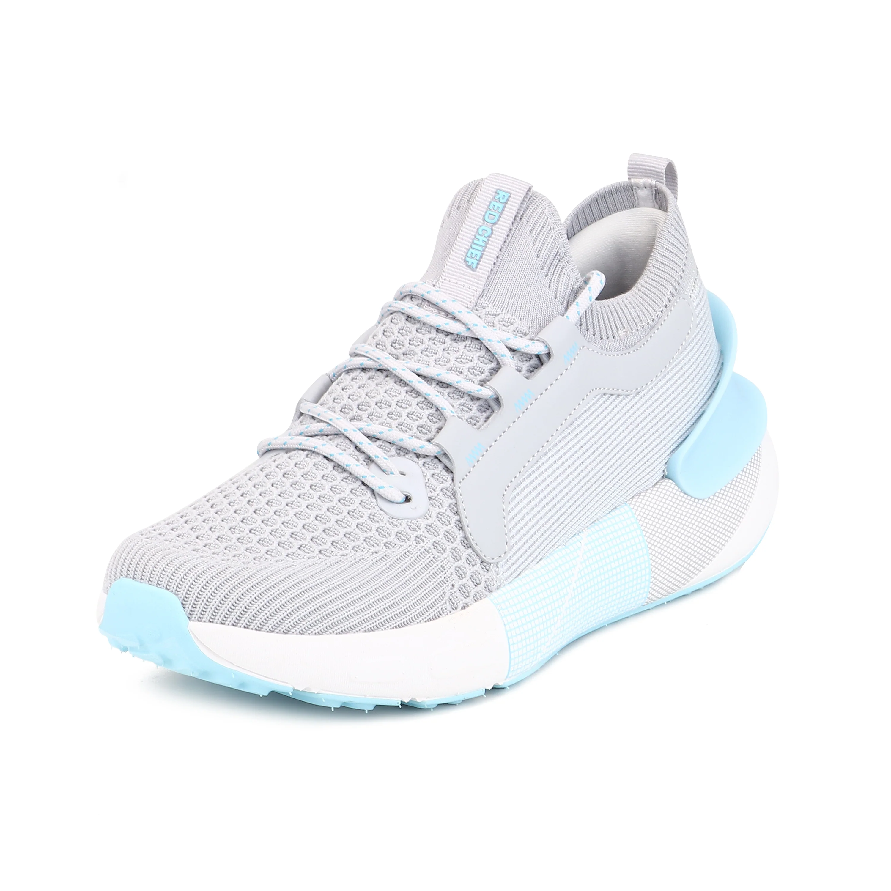 Red Chief Sports Grey-White Walking Shoes for Men W7021 CD09 - Image 8