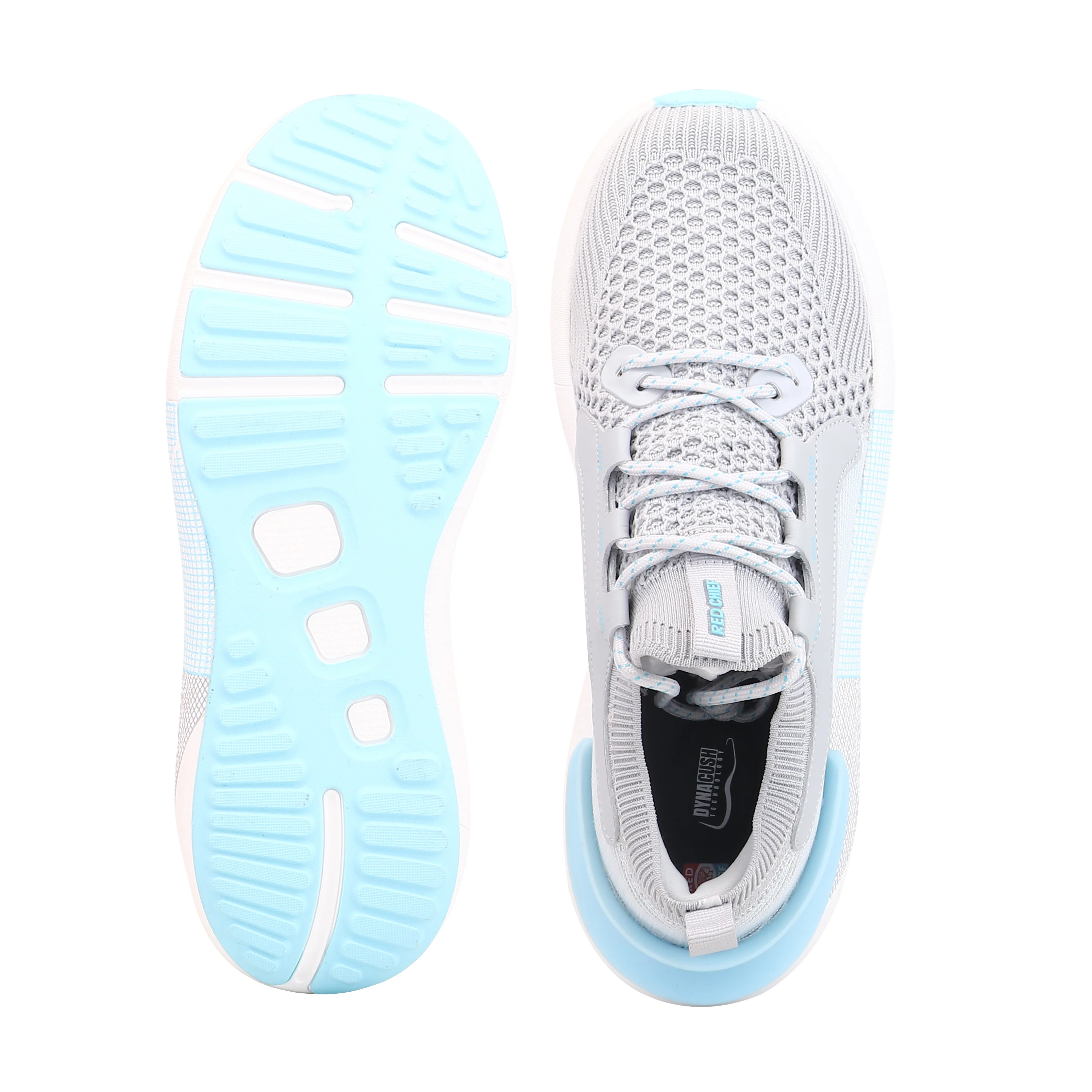 Red Chief Sports Grey-White Walking Shoes for Men W7021 CD09 - Image 9
