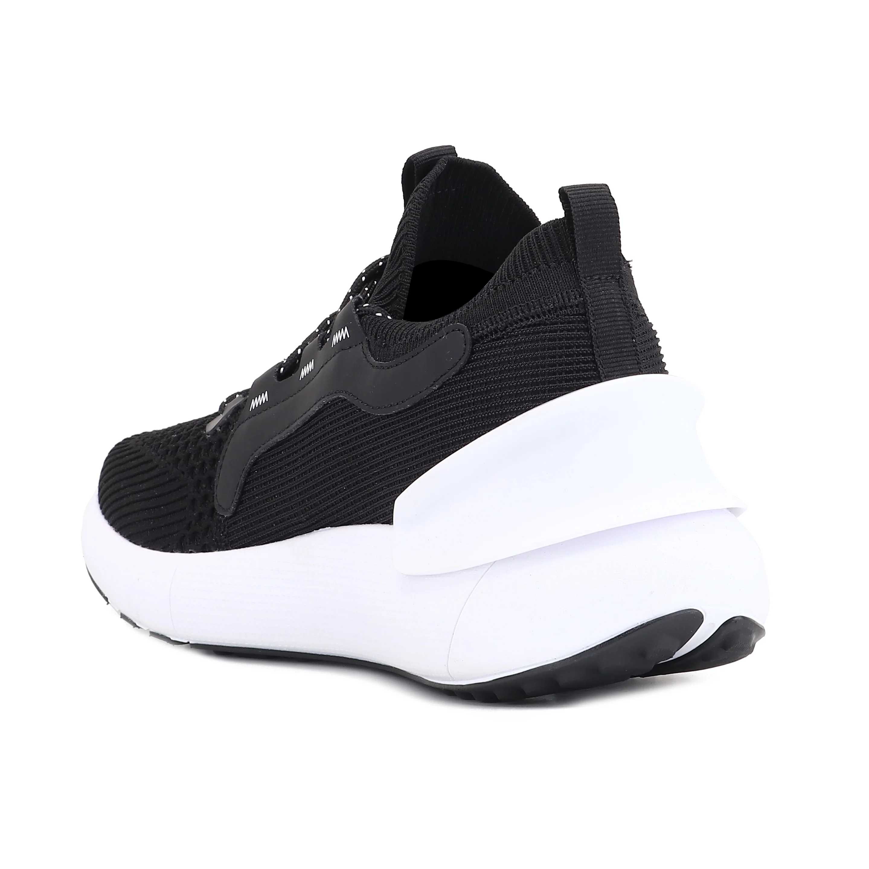 Red Chief Sports Black & White Walking Shoes for Men W7021 F013 - Image 5