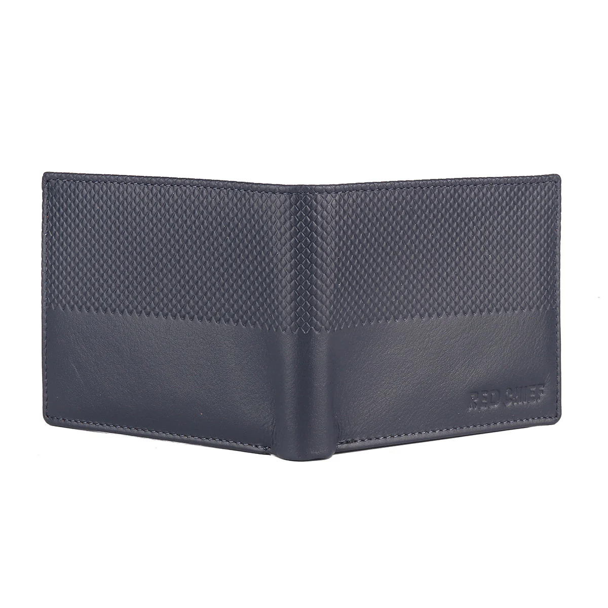 Red Chief Blue Wallet for Men A90145 002 - Image 5